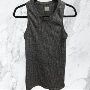 Athleta - Renew CYA Length Ribbed Tank in Grey (XS)